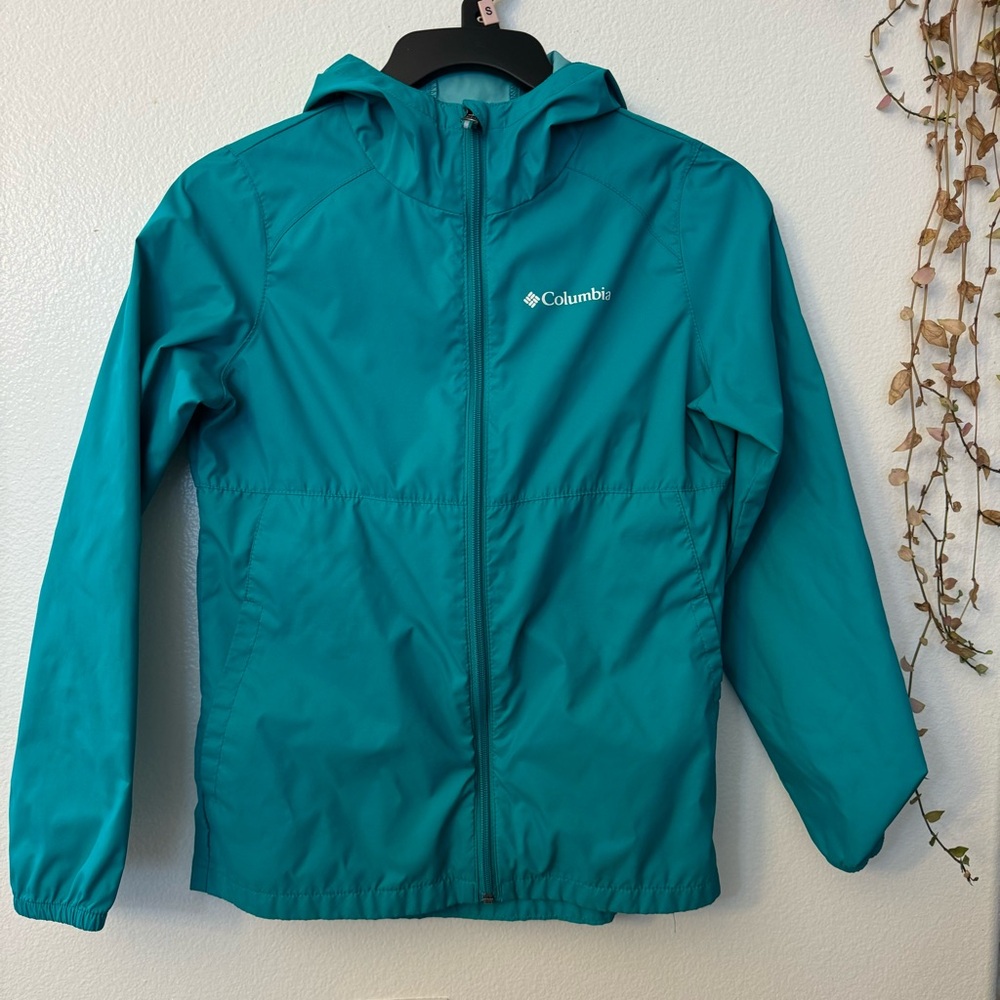 Columbia Kids’ Lightweight Jacket – Turquoise / Aquamarine